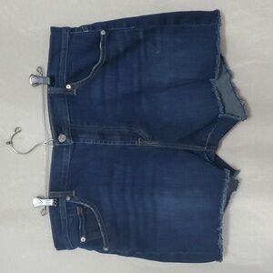 ✈️ 7 For All Man Kind light Distressed Denim Shorts. Size 34